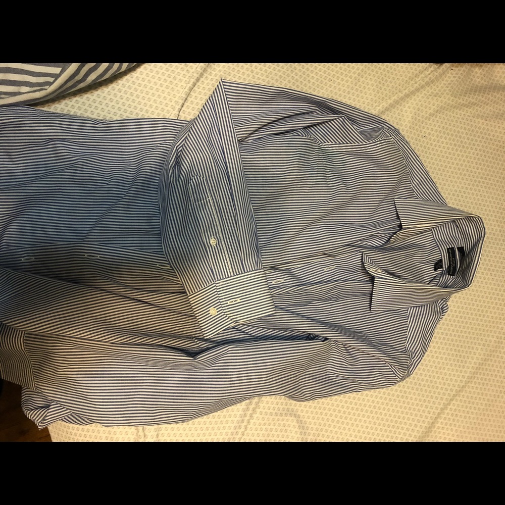 Dockers striped button up shirt. Size medium